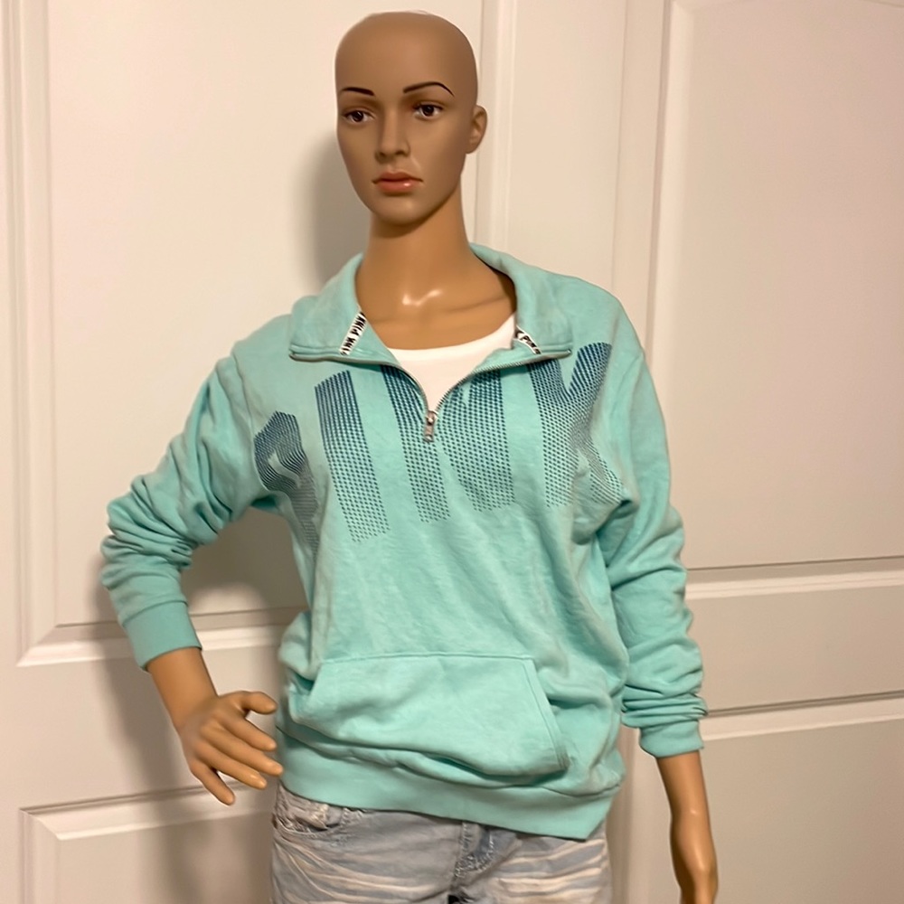 PINK Victoria’s Secret  Zip Up Sweatshirt Size Small